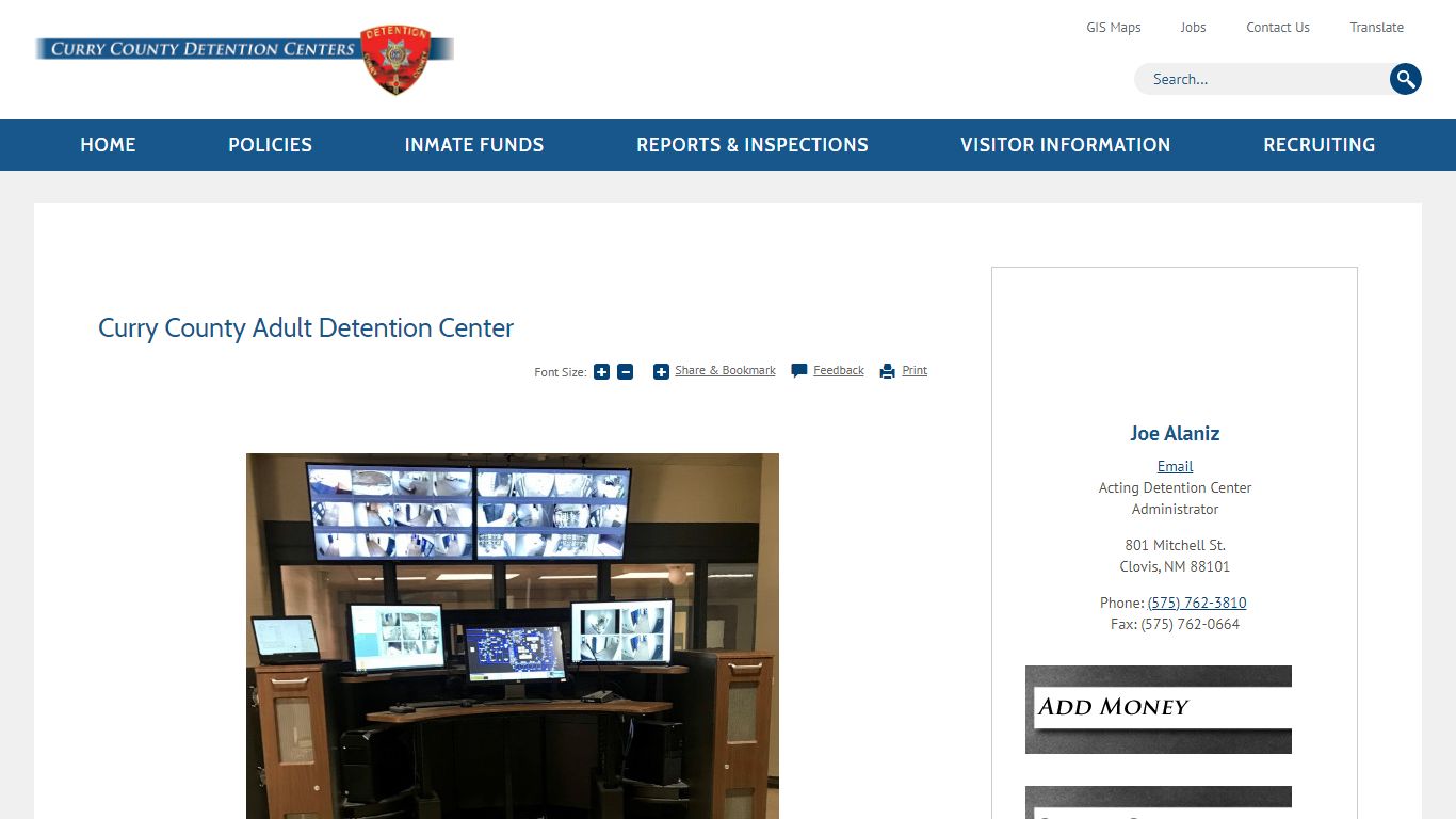 Curry County Adult Detention Center | Curry County, NM